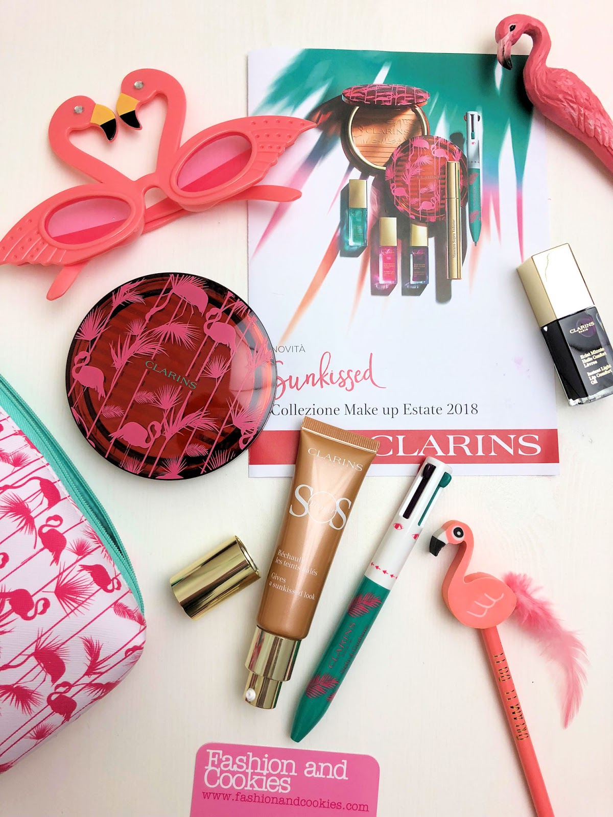 Clarins collezione makeup Estate 2018: Sunkissed su Fashion and Cookies fashion blog, fashion blogger style