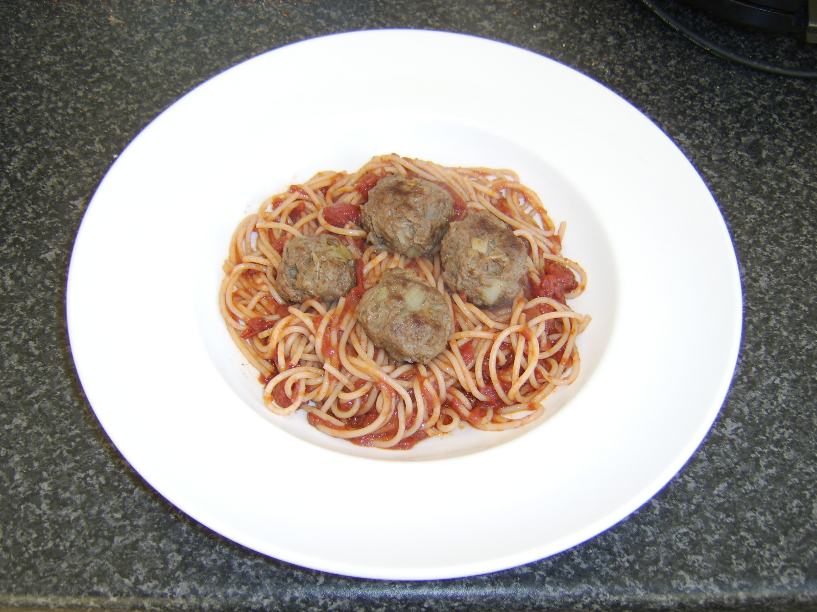 What Should I Have for Dinner Tonight? Spaghetti and Meatballs with