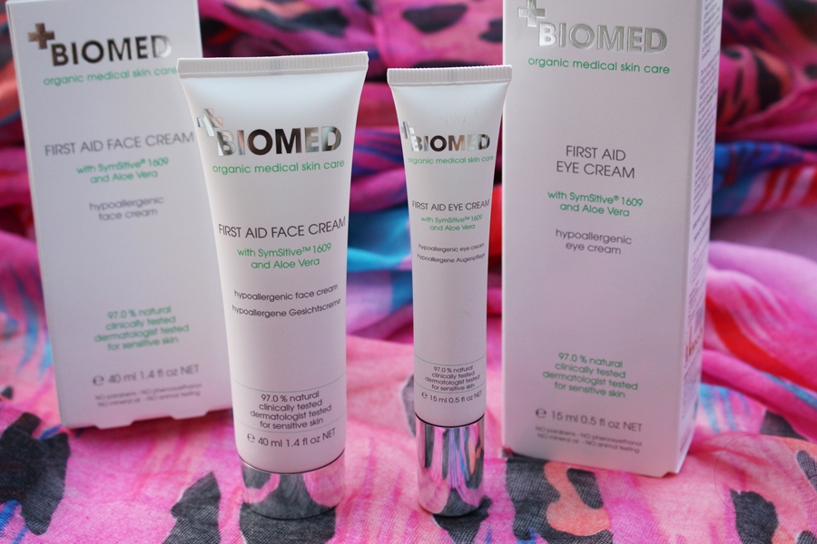 Biomed, review first aid face cream e eye cream Carmy Italian Blog