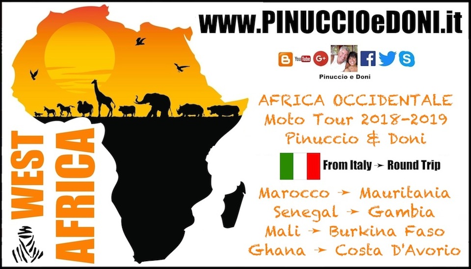 WEST AFRICA Moto Tour 2018-2019 di Pinuccio e Doni