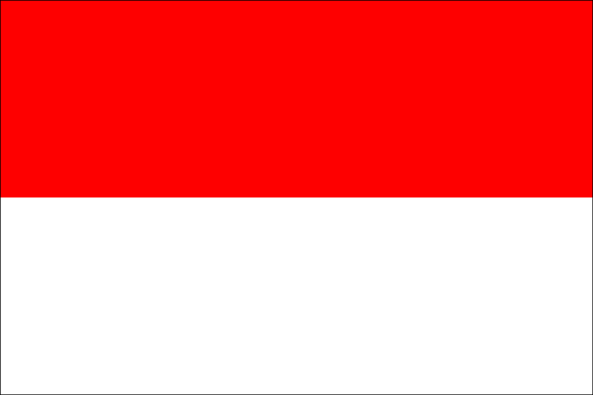 Map and National Flag  of Indonesia  Picture Gallery