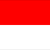 Map and National Flag of Indonesia