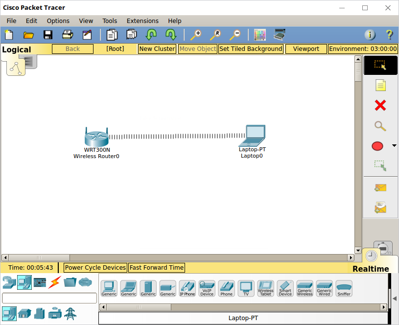 setting access point di cisco packet tracer