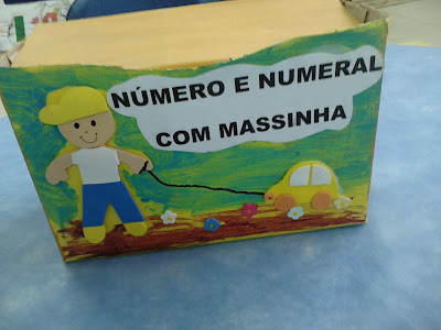 Caixa do jogo número e numeral