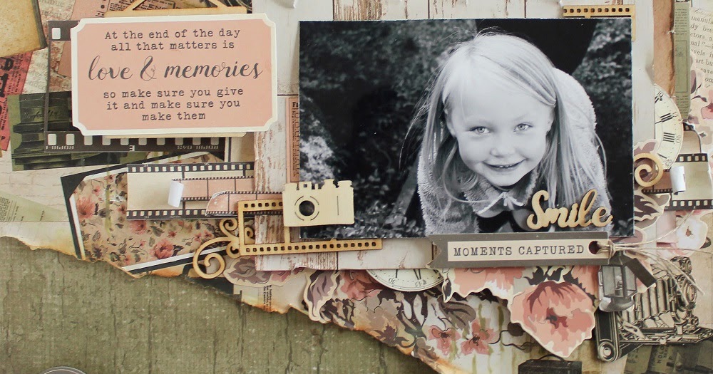 My Craft and Garden Tales Find joy in every day Layout with with