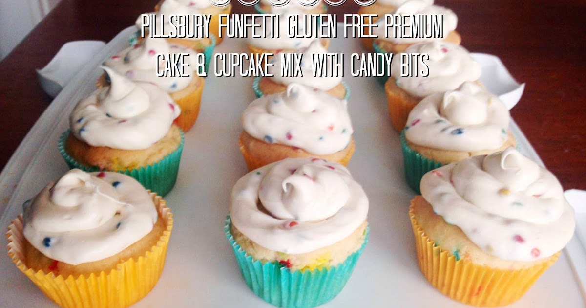 REVIEW Pillsbury Funfetti Gluten Free Premium Cake & Cupcake Mix with