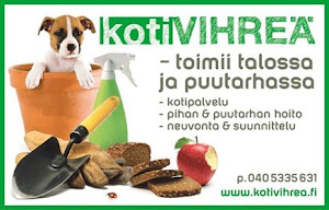 Kotivihreän palvelut kotiisi ja puutarhaasi!