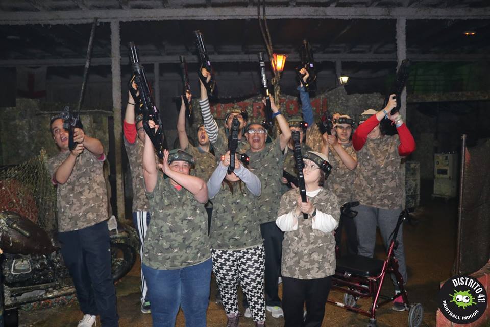 INTEGRAT Excursión al Paintball & Laser Tag Indoor Elche.