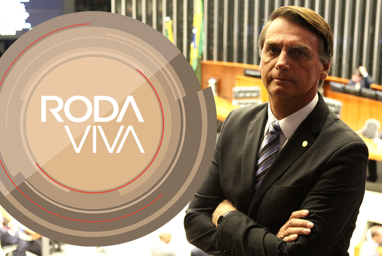 Muito aguardado, Jair Bolsonaro será o entrevistado no Roda Viva nesta segunda, às 22h15 Muito aguardado, Jair Bolsonaro será o entrevistado no Roda Viva nesta segunda, às 22h15