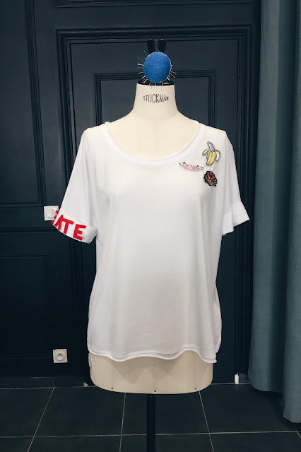 maille léo t shirt patch personnalisé fabrication française mode blog lucileinwonderland lifestyle