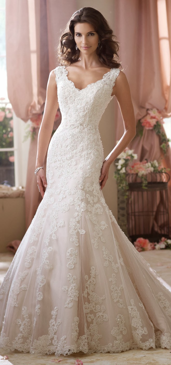 David Tutera for Mon Cheri Spring 2014 Bridal Collection | The Wedding Blog