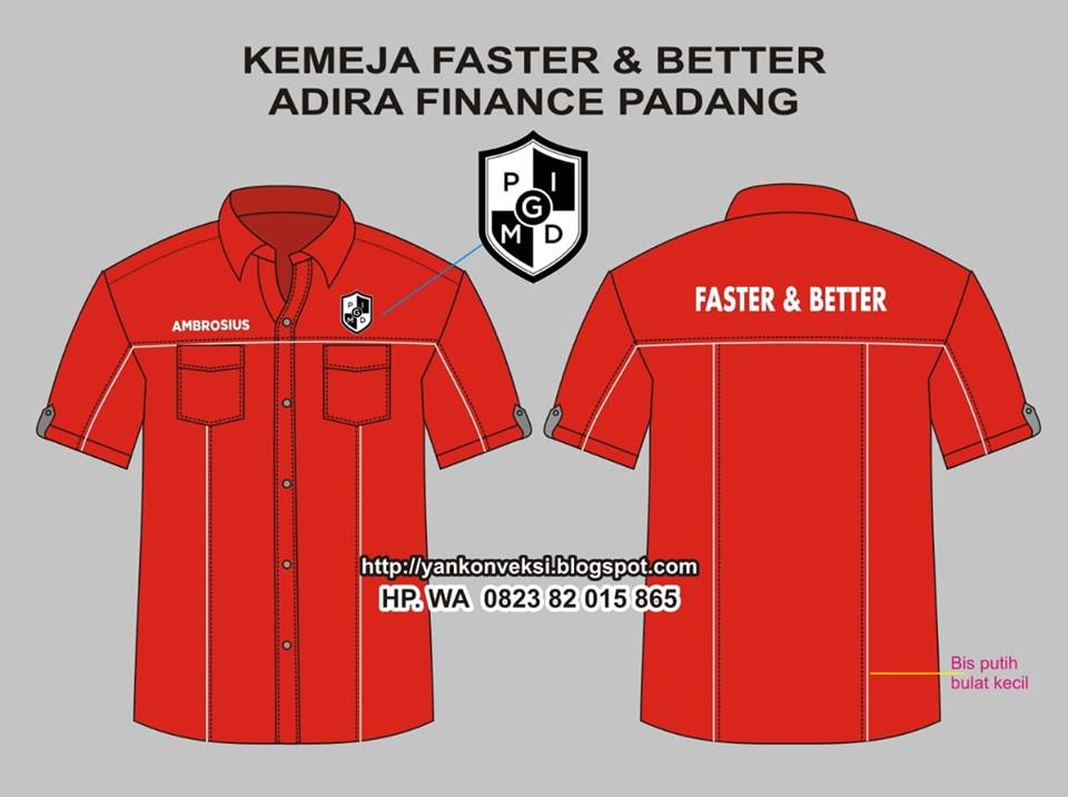 BAJU KARYAWAN PT ADIRA