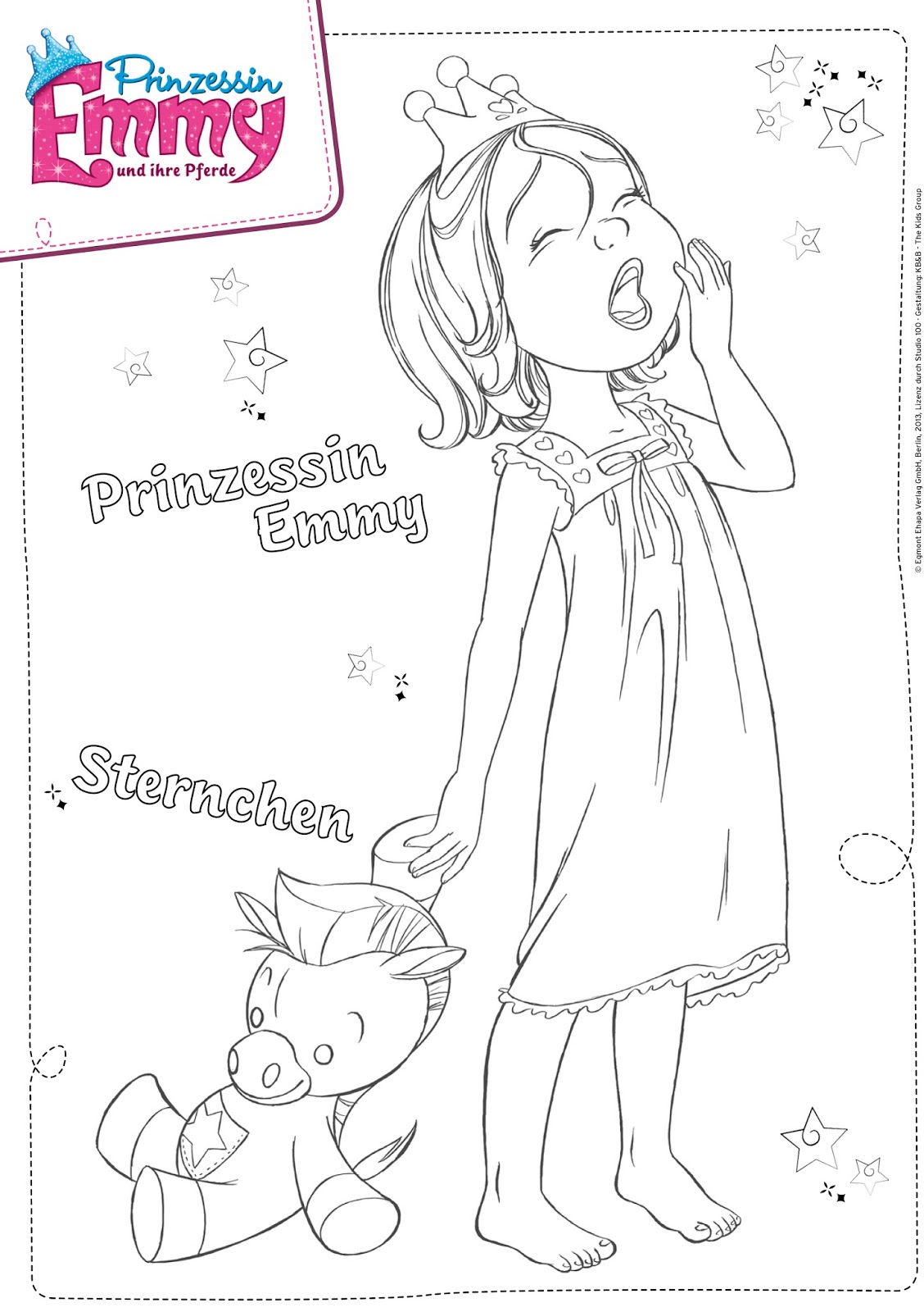 에미 공주님 색칠공부 (Prinzessin Emmy) | Our Study Room