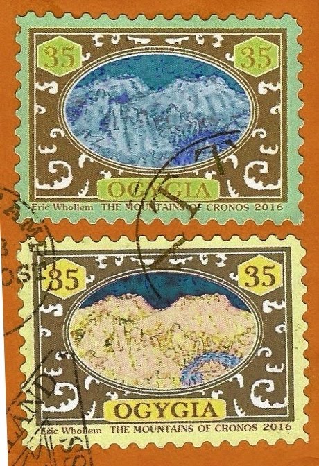 STAMPS OF THE LOST CONTINENT OF OGYGIA