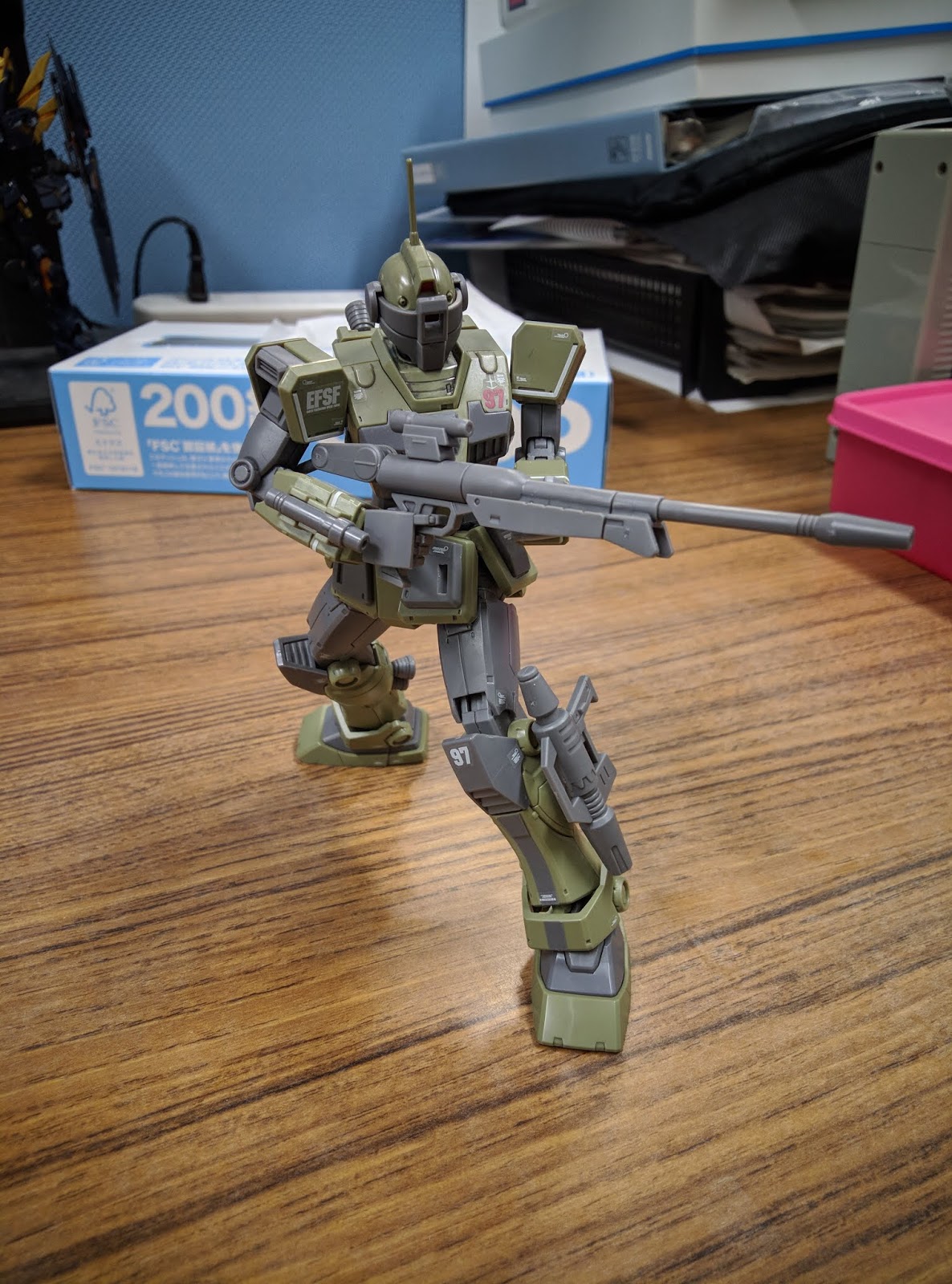 Sketsa Langit: Gunpla #44 - HGGO GM Sniper Custom Review