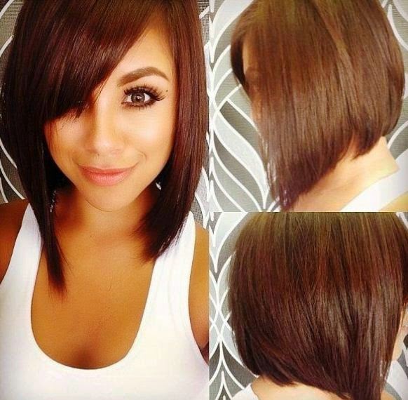Model Rambut Bob Panjang Dari Belakang