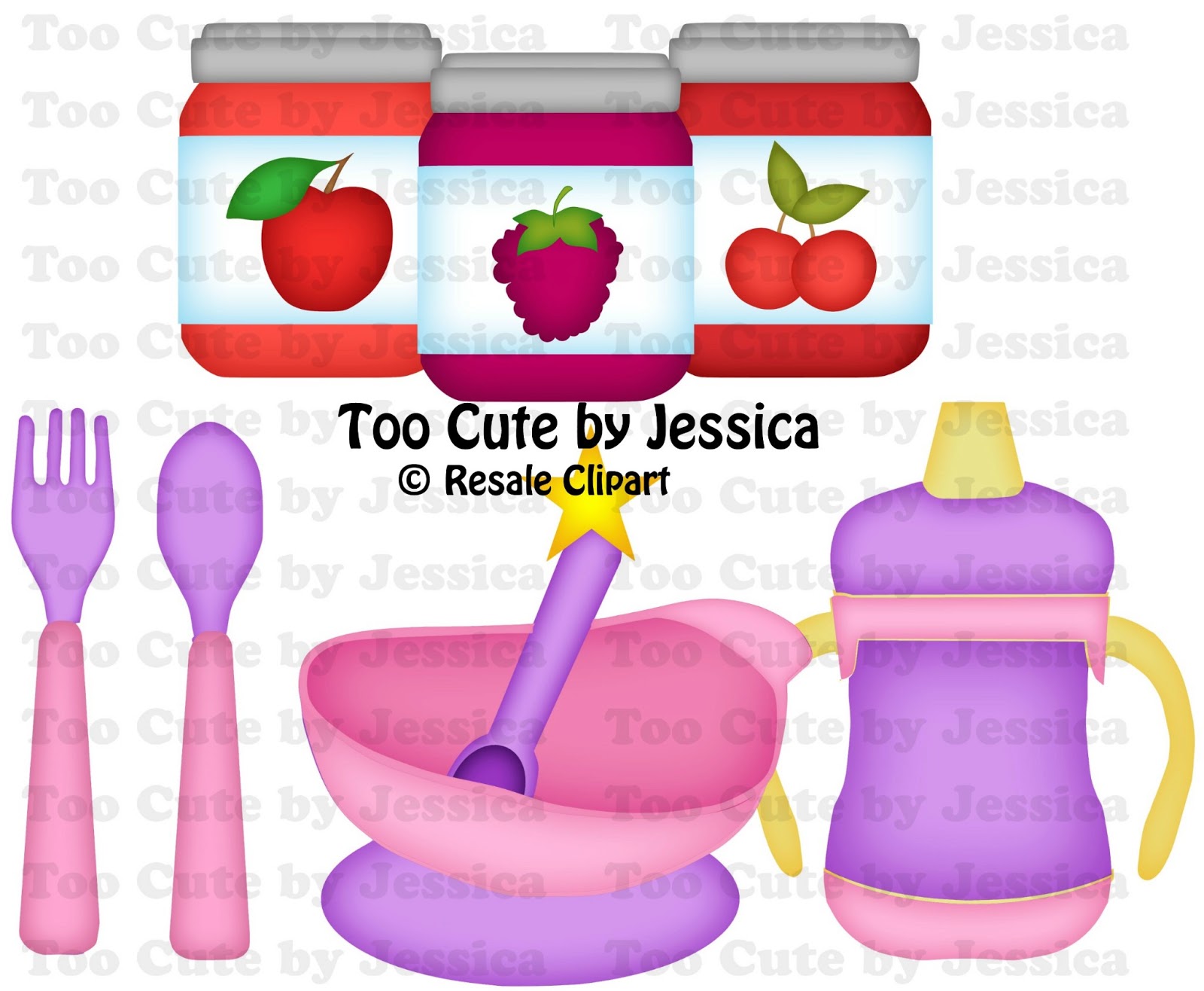 free clipart baby food - photo #19