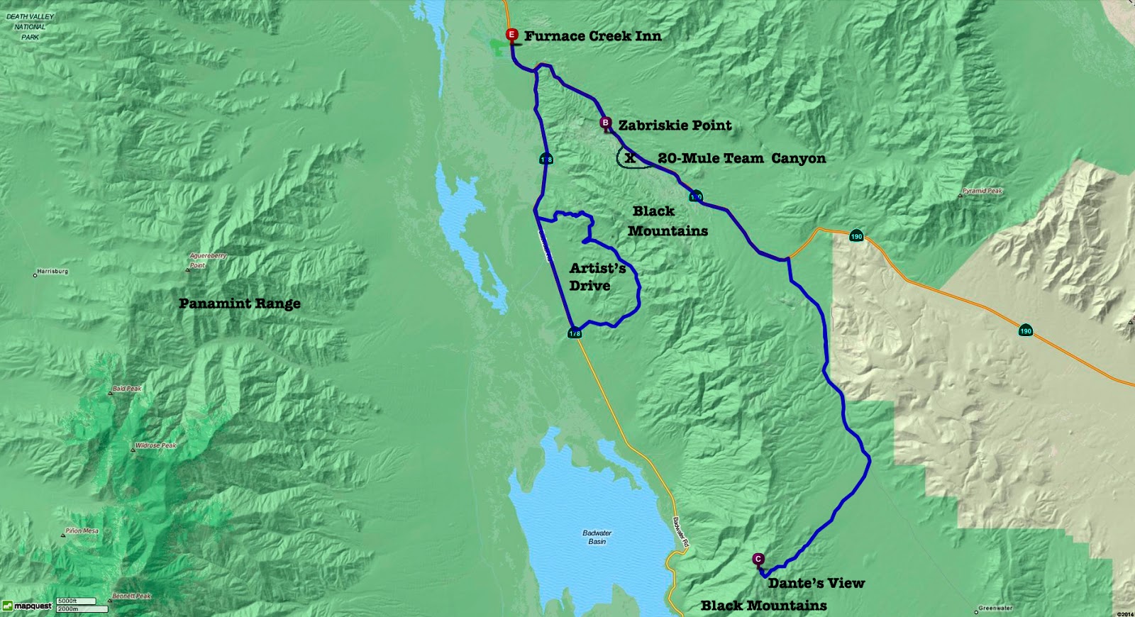 RiverBear Photo Blog Death Valley 1 Zabriskie Point, TwentyMule