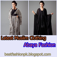 Latest Muslim Clothing Abaya Fashion www.igvv.blogspot.com 