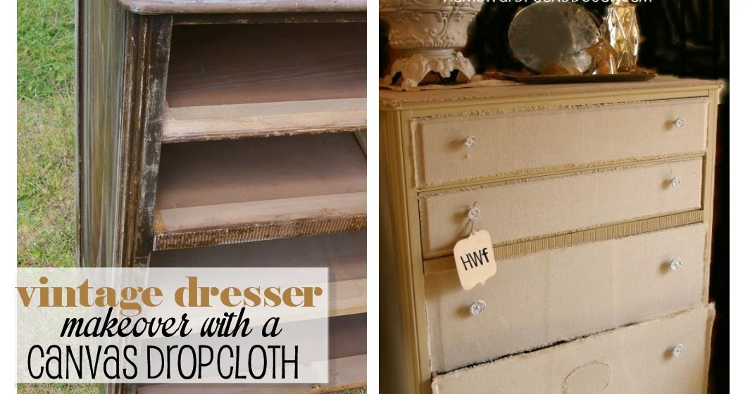 Dresser ReStyle with Canvas! homewardFOUND decor