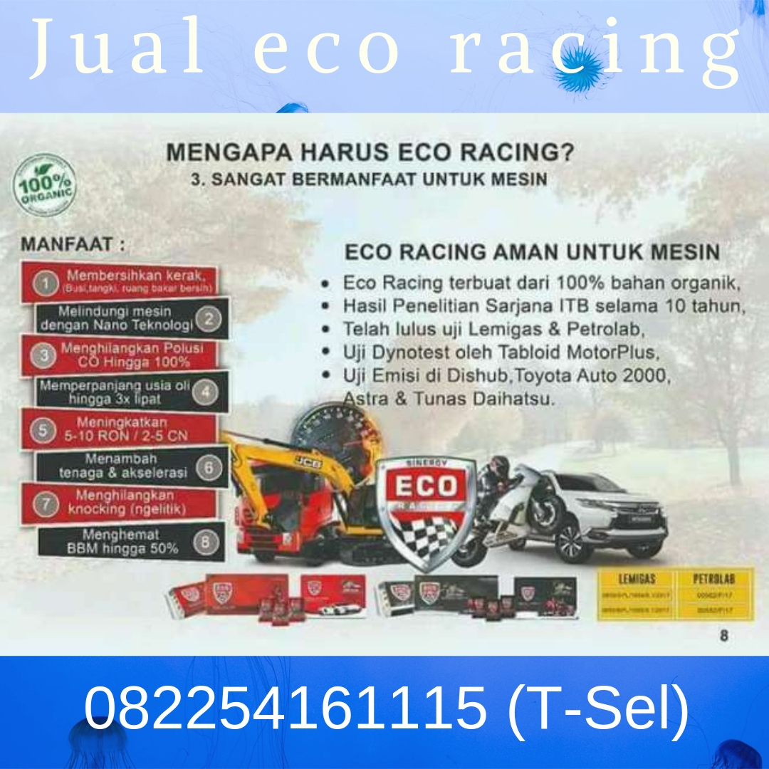 Spanduk Eco Racing Pdf desain banner kekinian