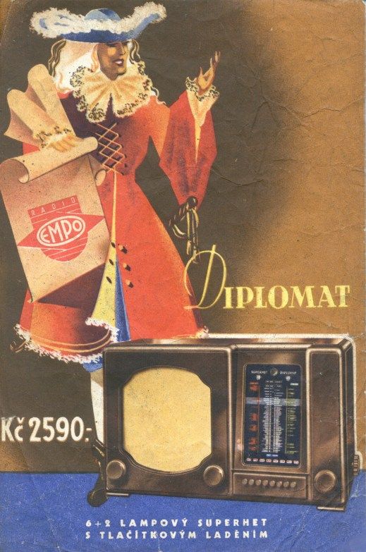 Doctor Ojiplático. Aparatos de Radio. 42 ejemplos de publicidad vintage. Empo