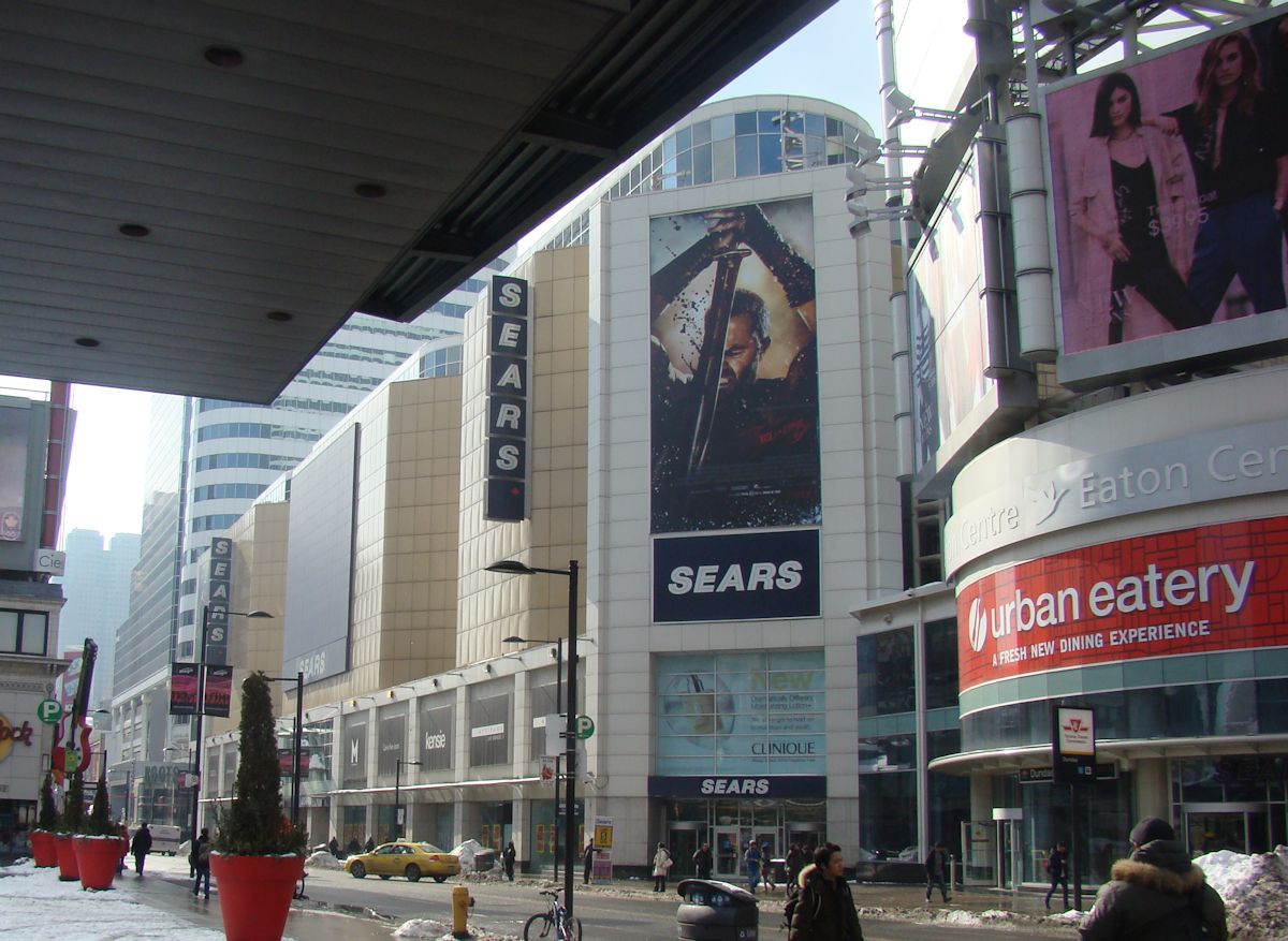 Toronto Eaton Centre Officially 40 Years of Shoppers