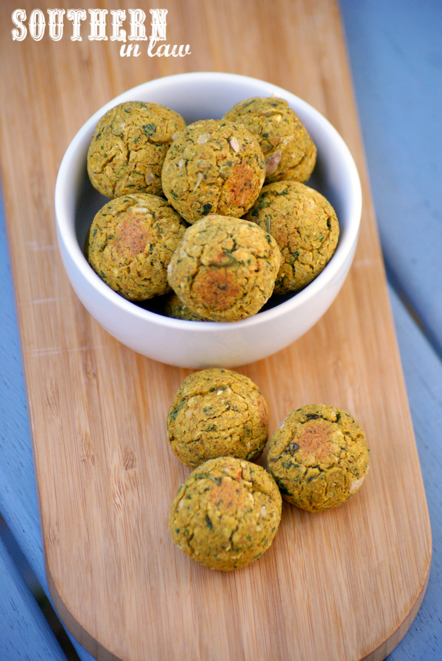 Southern In Law Recipe Vegan Cheesy Chickpea Bites (Grain Free)