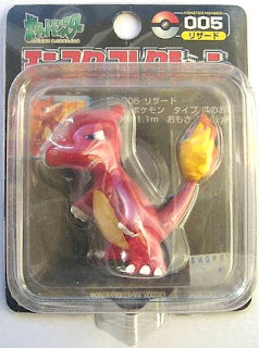 Charmeleon figure Tomy Monster Collection black package series