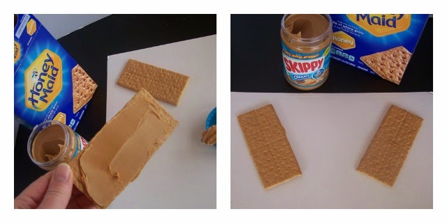 Graham Cracker Houses and Snowy Peanut Butter (No-Bake) Cookies #shop #PBandG #CollectiveBias