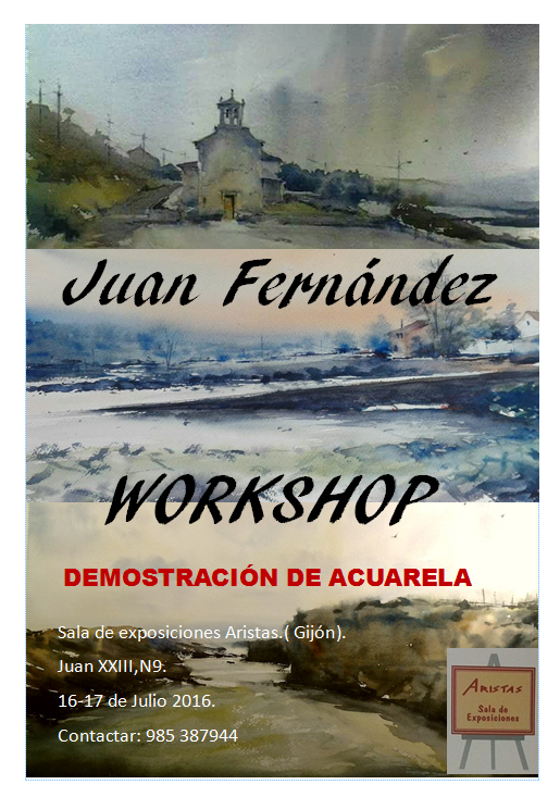 DEMOSTRACIÓN DE ACUARELA