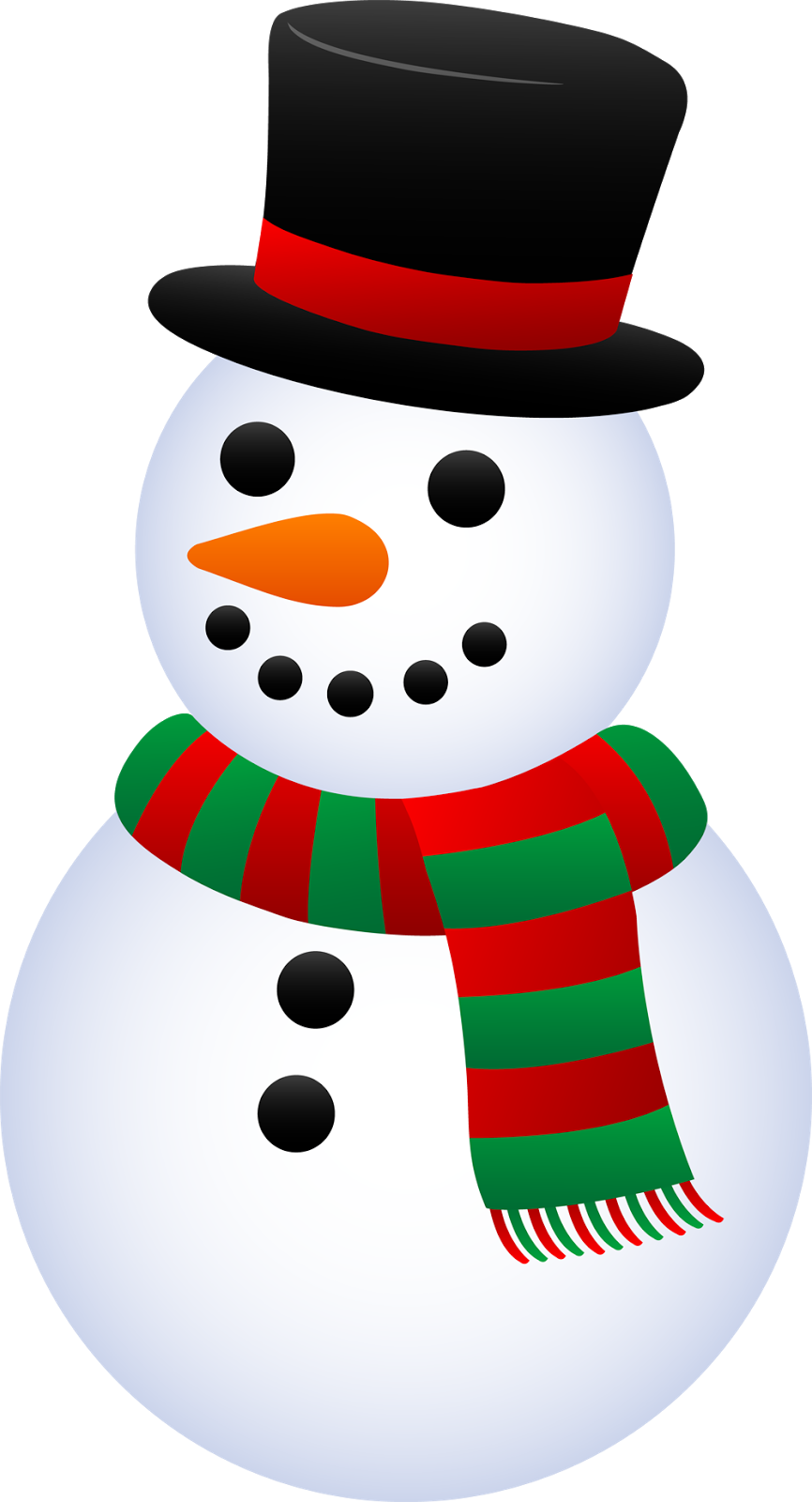 Imágenes Gratis: 35 postales de muñecos de nieve para Navidad - Snowman