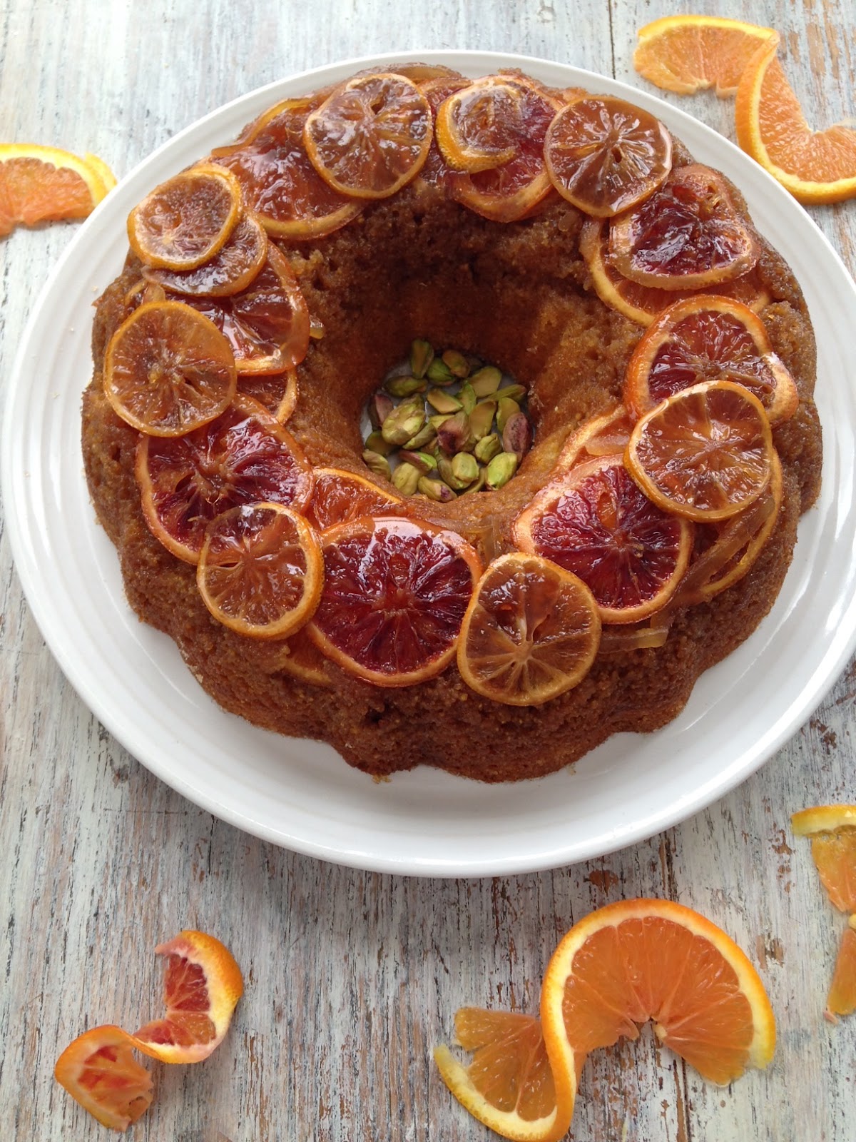 Hand Scratch Recipes : Olive Oil Cake with Candied Citrus