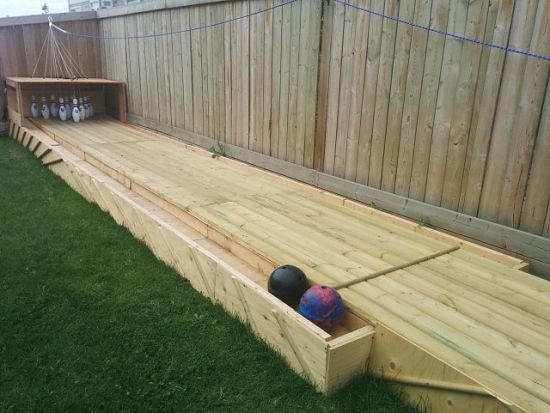 Build Your Own Backyard Bowling Alley | Find My DIY