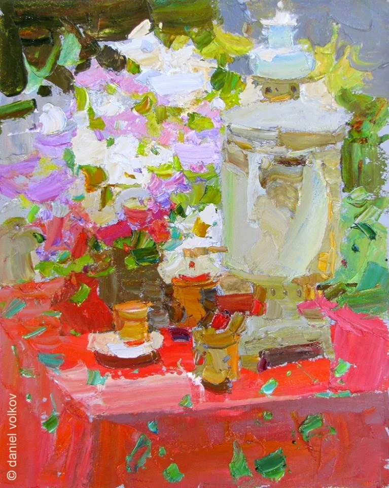 Даниил Волков/Daniil Volkov, 1974 | Abstract Impressionist painter ...