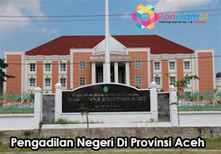 Alamat Pengadilan Negeri Di Aceh  Portal Alamat