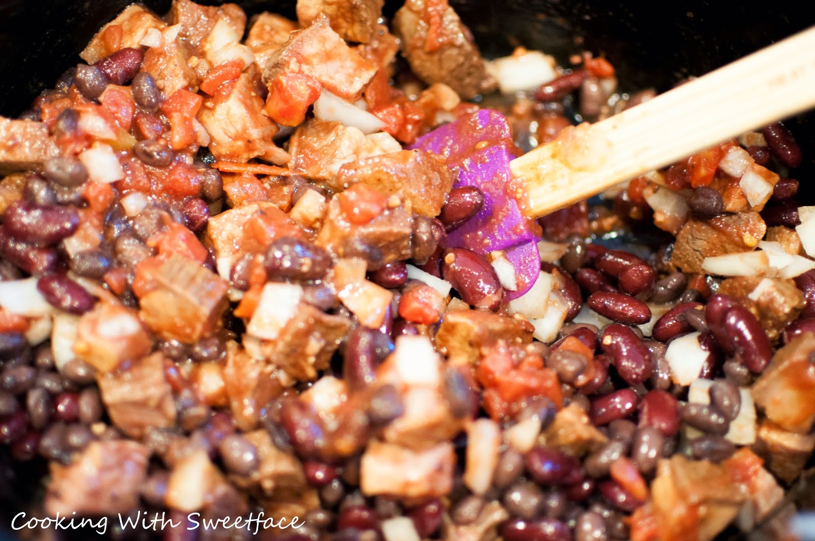 CookingwithSweetface Leftover Steak Chili
