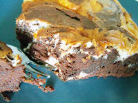 Rezept: Einfache Käsekuchen Brownies/ Recipe:  Simple Cream Cheese Brownies | http://panpancrafts.blogspot.de/