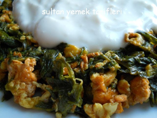 yoğurtlu çiriş kavurması 1 kilo çiriş, 4 yumurta SULTAN YEMEK TARİFLERİ