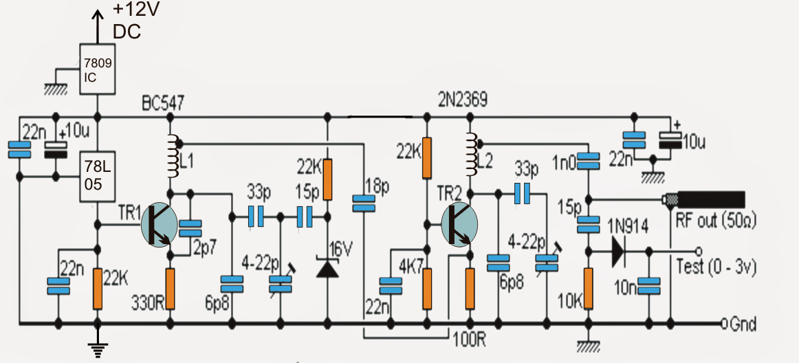 CIRCUIT FOR CAMERA JAMMER - Circuit