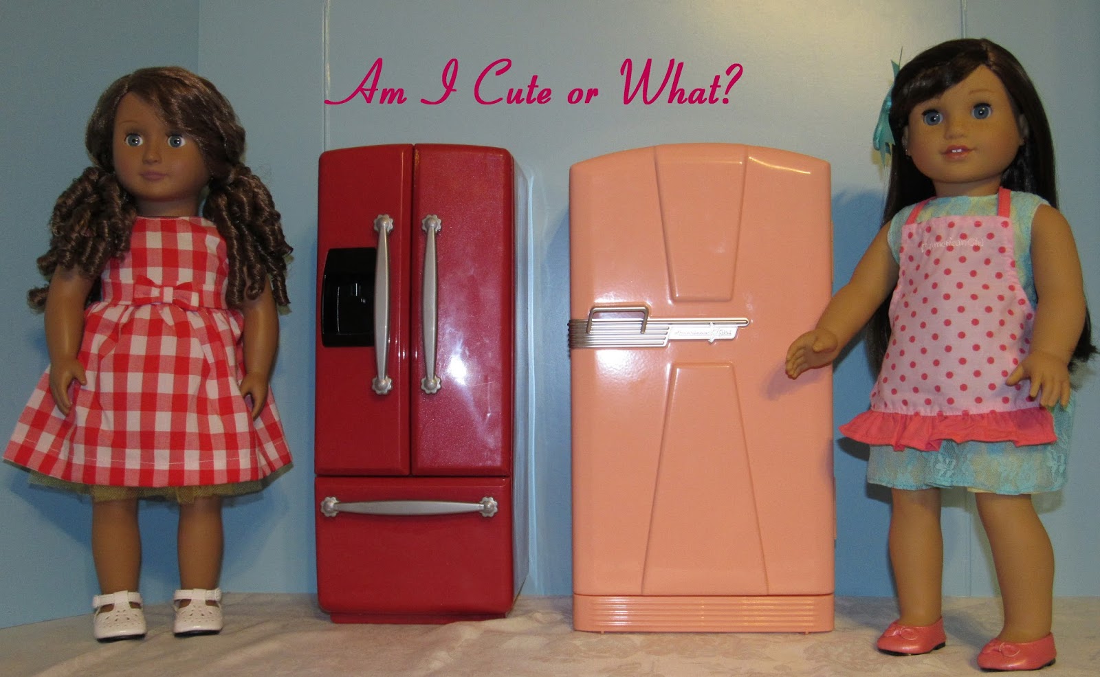 american girl doll fridge