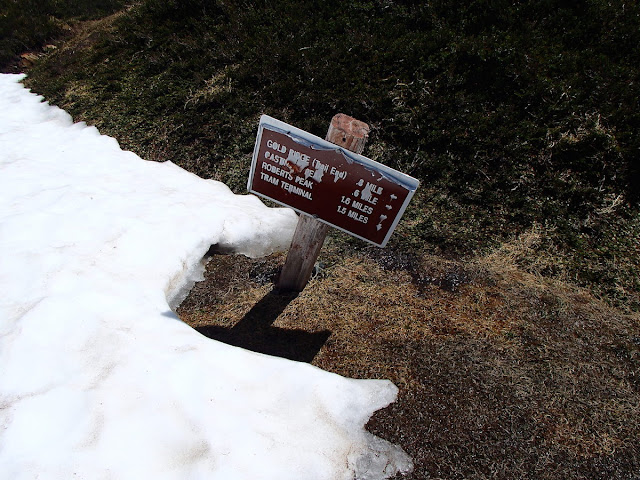 Helpful trail sign