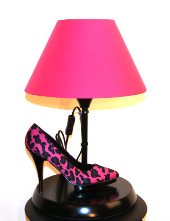 Kinga Sektas Jewellery/Photography and Make up Studio Unique customised Lamps…in high heels!