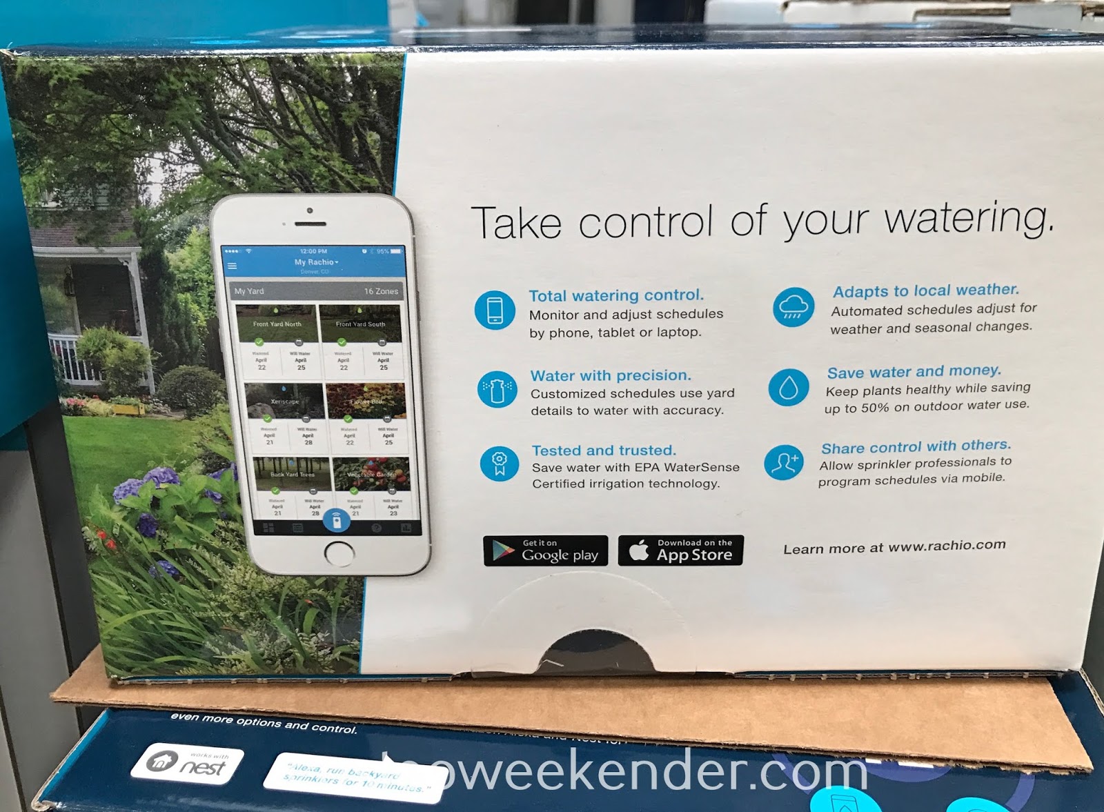 Rachio Smart Sprinkler Controller Costco Weekender