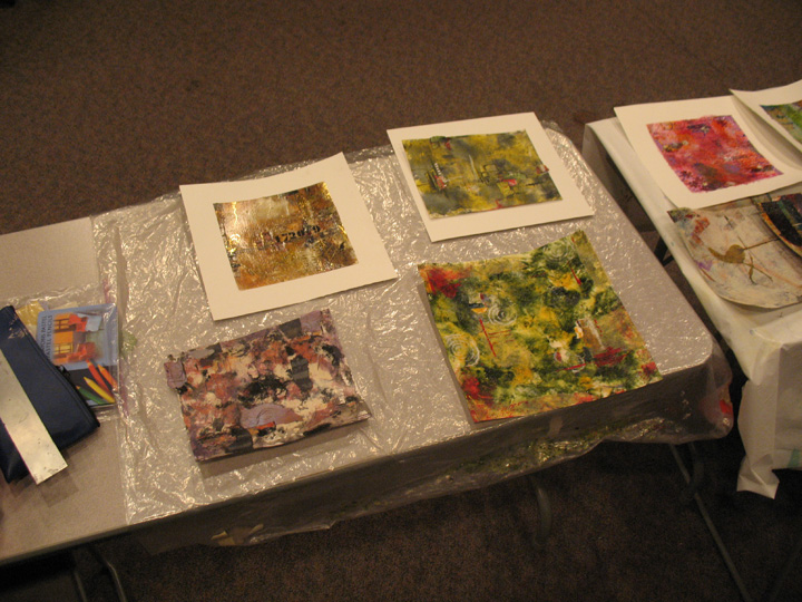 Midwest Collage Society Free Flow Mixed Media Collage