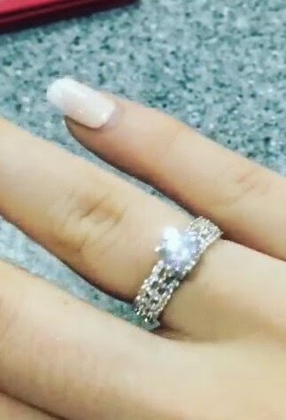 b IK Ogbonna's fiancee Sonia Morales flaunts her engagement ring
