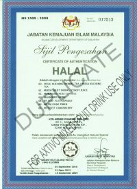 Sijil Halal 3