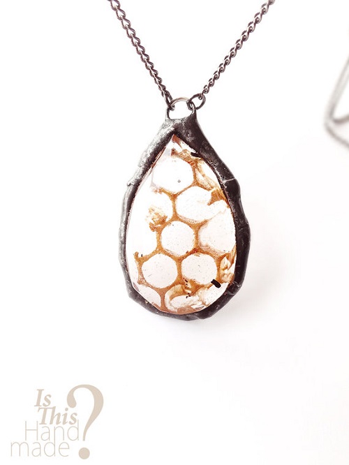 Unusual Organic Resin Jewelry by IsThisHandmade? The Beading Gem's