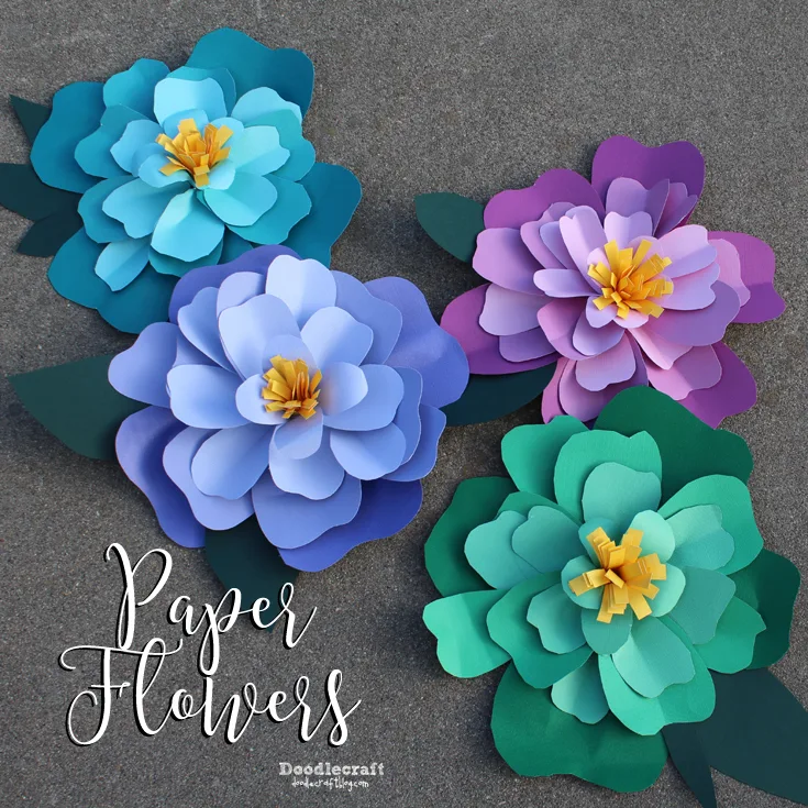 DIY Paper Flower BOUQUET/ Birthday gift ideas/Flower Bouquet