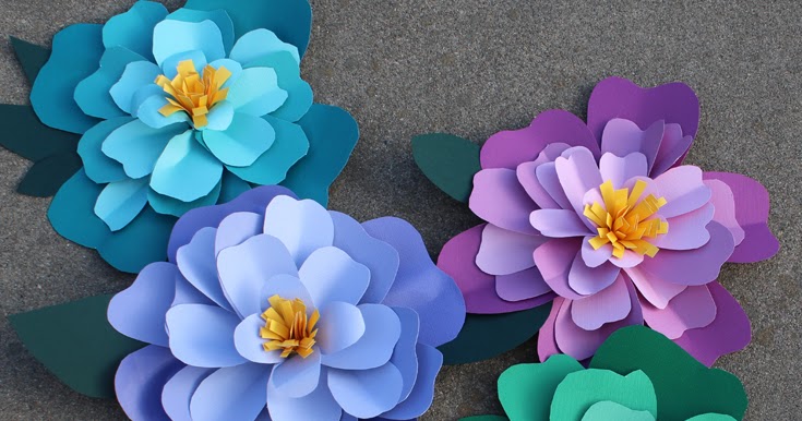 Giant Peony Papercraft Flowers Perfect For Backdrops And Decor